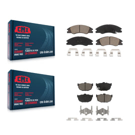 Front Rear Ceramic Brake Pads Kit For Kia Spectra Spectra5
