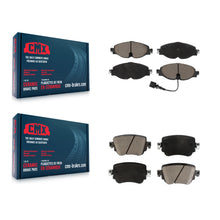 Load image into Gallery viewer, Front Rear Ceramic Brake Pads Kit For Volkswagen GTI Golf SportWagen Alltrack