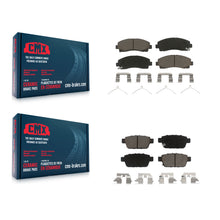 Charger l'image dans la galerie, Front Rear Ceramic Brake Pads Kit For Honda Ridgeline Acura TL