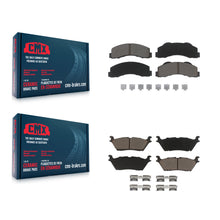 Charger l'image dans la galerie, Front Rear Ceramic Brake Pads Kit For Ford F-150 Expedition Lincoln Navigator