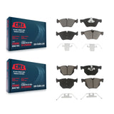 Front Rear Ceramic Brake Pads Kit For BMW 330i 330xi 335xi