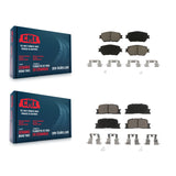 Front Rear Ceramic Brake Pad Kit For Toyota Camry Vehicles Manufactured In Japan