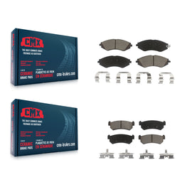 Front Rear Ceramic Brake Pads Kit For Suzuki Forenza Reno Chevrolet Optra