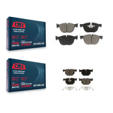 Front Rear Ceramic Brake Pads Kit For BMW X5 X6