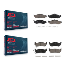 Load image into Gallery viewer, Front Rear Ceramic Brake Pads Kit For Jeep Wrangler TJ