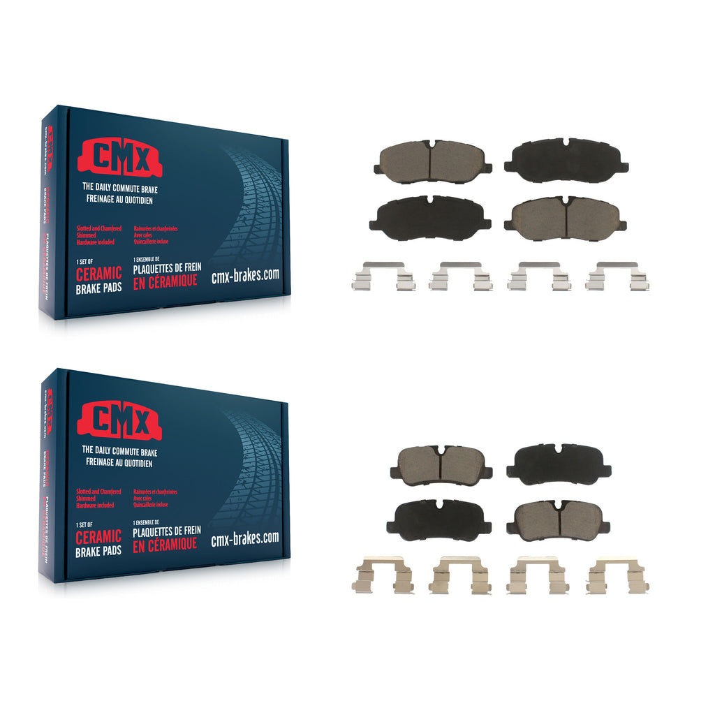 Front Rear Ceramic Brake Pads Kit For Land Rover Range Sport LR3
