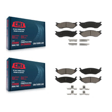 Load image into Gallery viewer, Front Rear Ceramic Brake Pads Kit For Dodge Durango Ram 1500 Van