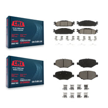Load image into Gallery viewer, Front Rear Ceramic Brake Pads Kit For Ford Explorer Base With Heavy Duty Brakes