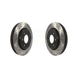 Front Drilled Slot Brake Rotors Pair For Ford F-150 Expedition Lincoln Navigator