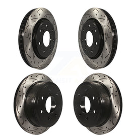 Kit de rotor de frein à fente avant et arrière pour Ford F-150 2010-2011 avec 7 roues à ergots 