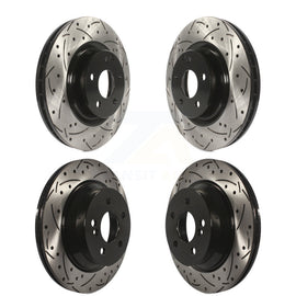 Kit de rotors de frein à fente avant et arrière, pour Mercedes-Benz GLK350 CLS550 CLS500 