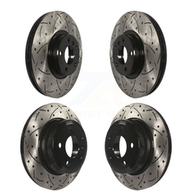 Kit de rotors de frein à disque fendus percés avant et arrière pour BMW X5 X6 