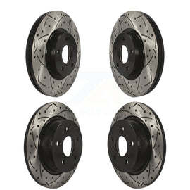Kit de rotors de frein à disque fendus percés avant et arrière pour Ford Escape C-Max 
