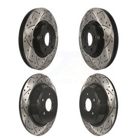 Kit de rotors de frein à disque fendus percés avant et arrière pour Ford Escape 