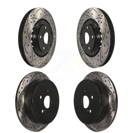 Kit de Rotor de frein à fente avant et arrière, pour Toyota Highlander Sienna Lexus RX350