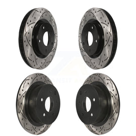 Kit de Rotor de frein à disque, fente de perçage pour manteau avant et arrière, pour Nissan Sentra SE-R 2007 – 2012 