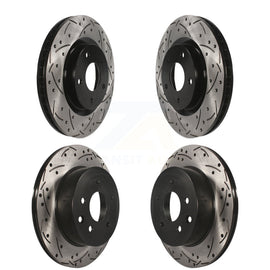 Kit de rotors de frein à disque fendus percés avant et arrière pour Nissan Rogue Select 