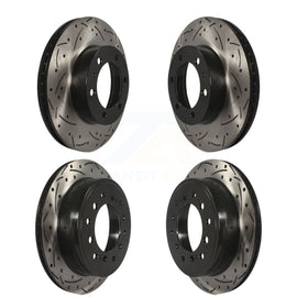Kit de rotors de frein à disque pour fente de forage avant et arrière, pour Toyota FJ Cruiser 2010 – 2014 