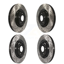 Load image into Gallery viewer, Front Rear Drill Slot Brake Rotor Kit For Audi Q5 Porsche Macan A6 Quattro S4 S5