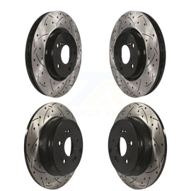 Kit de rotors de frein à disque à fente percée, revêtement avant et arrière, pour Honda Odyssey 2011 – 2014 