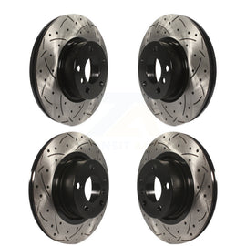 Kit de rotors de frein à disque fendus percés avant et arrière pour BMW X3 X4 