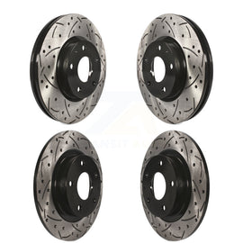 Kit de rotors de frein à disque fendus percés avant et arrière pour Mazda 6 2014-2018 