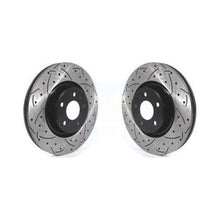 Load image into Gallery viewer, Front Drill Slot Brake Rotor Pair For Audi Q5 A4 A5 Quattro A6 Sportback allroad