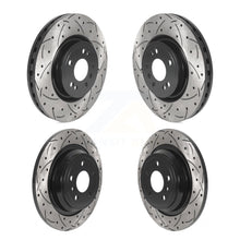 Load image into Gallery viewer, Front Rear Drill Slot Disc Brake Rotors Kit For Mercedes-Benz ML350 GLE350 ML250