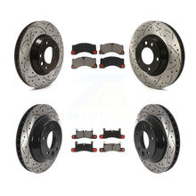Load image into Gallery viewer, Front Rear Disc Brake Rotors And Ceramic Pads Kit (6Pc) For Porsche Cayenne