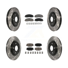 Load image into Gallery viewer, Front Rear Drill Slot Brake Rotor Ceramic Pad Kit For Dodge Grand Caravan Town &amp;