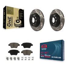 Charger l'image dans la galerie, Kit de plaquettes en céramique pour Rotor de frein à fente arrière, pour Volkswagen Jetta Passat Beetle 