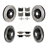 Front Rear Disc Brake Rotor Ceramic Pad Kit (6Pc) For BMW 228i xDrive Gran Coupe