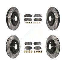 Load image into Gallery viewer, Front Rear Drill Slot Brake Rotor Ceramic Pad Kit For Dodge Grand Caravan Town &amp;