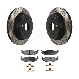 Kit de plaquettes en céramique pour Rotor de frein à fente arrière, pour Ram 1500 Dodge Durango Classic 