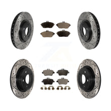 Load image into Gallery viewer, Front Rear Drill Slot Brake Rotors Ceramic Pad Kit For Mercedes-Benz GLA250 QX30