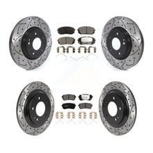 Load image into Gallery viewer, Front Rear Drilled Slot Brake Rotor Ceramic Pad Kit For Kia Optima LX/EX/LX 1.6T