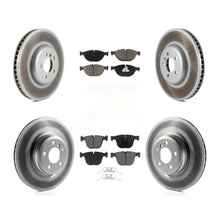 Load image into Gallery viewer, Front Rear Coat Brake Rotor Ceramic Pad Kit (6Pc) For BMW 750Li xDrive 750i 550i