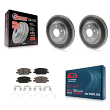 Charger l'image dans la galerie, Front Coat Brake Rotors Ceramic Pad Kit For Chevrolet Equinox Malibu GMC Terrain