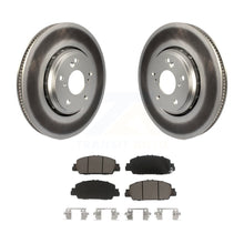 Load image into Gallery viewer, Front Coated Disc Brake Rotors And Ceramic Pads Kit For Honda Accord