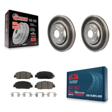 Load image into Gallery viewer, Front Coated Disc Brake Rotors And Ceramic Pads Kit For Honda Accord