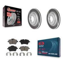 Charger l'image dans la galerie, Front Coated Disc Brake Rotor Ceramic Pad Kit For Mini Cooper Countryman Paceman