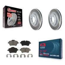 Charger l'image dans la galerie, Front Coated Disc Brake Rotor Ceramic Pad Kit For Mini Cooper Countryman Paceman