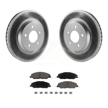 Load image into Gallery viewer, Front Coated Disc Brake Rotors And Ceramic Pads Kit For Ford Mustang