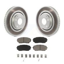 Load image into Gallery viewer, Front Coated Disc Brake Rotors And Ceramic Pads Kit For Mazda CX-5 CX-9