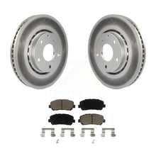 Load image into Gallery viewer, Front Coated Disc Brake Rotors And Ceramic Pads Kit For Mazda CX-5