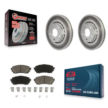Charger l'image dans la galerie, [Front] 19-21 Mazda 6 Naturally Aspirated Premium Coated Rotors &amp; Ceramic Pads Brake Kit For Max Braking
