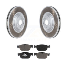 Load image into Gallery viewer, Front Coat Brake Rotors Ceramic Pad Kit For Volvo XC90 With 366mm Diameter Rotor