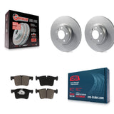 Front Coat Brake Rotors Ceramic Pad Kit For BMW 328i xDrive 428i Gran Coupe 228i
