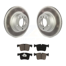 Load image into Gallery viewer, Front Coated Brake Rotor Ceramic Pad Kit For BMW 328i xDrive 320i 330i 428i 430i