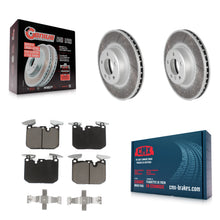 Charger l'image dans la galerie, Front Coat Brake Rotor Ceramic Pad Kit For BMW 328i 428i 330i xDrive 335i Gran 3